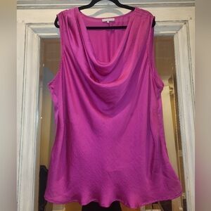 Violet & Claire Silky Sleeveless Blouse 3X